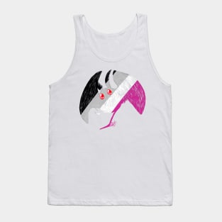 Asexual Pride Mothman Tank Top